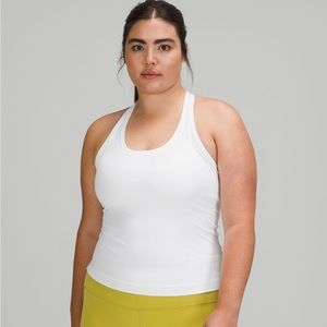 Cool racer back short nulu tank top